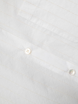 FERNANDA / WEISS MIT GOLDENEN STREIFEN