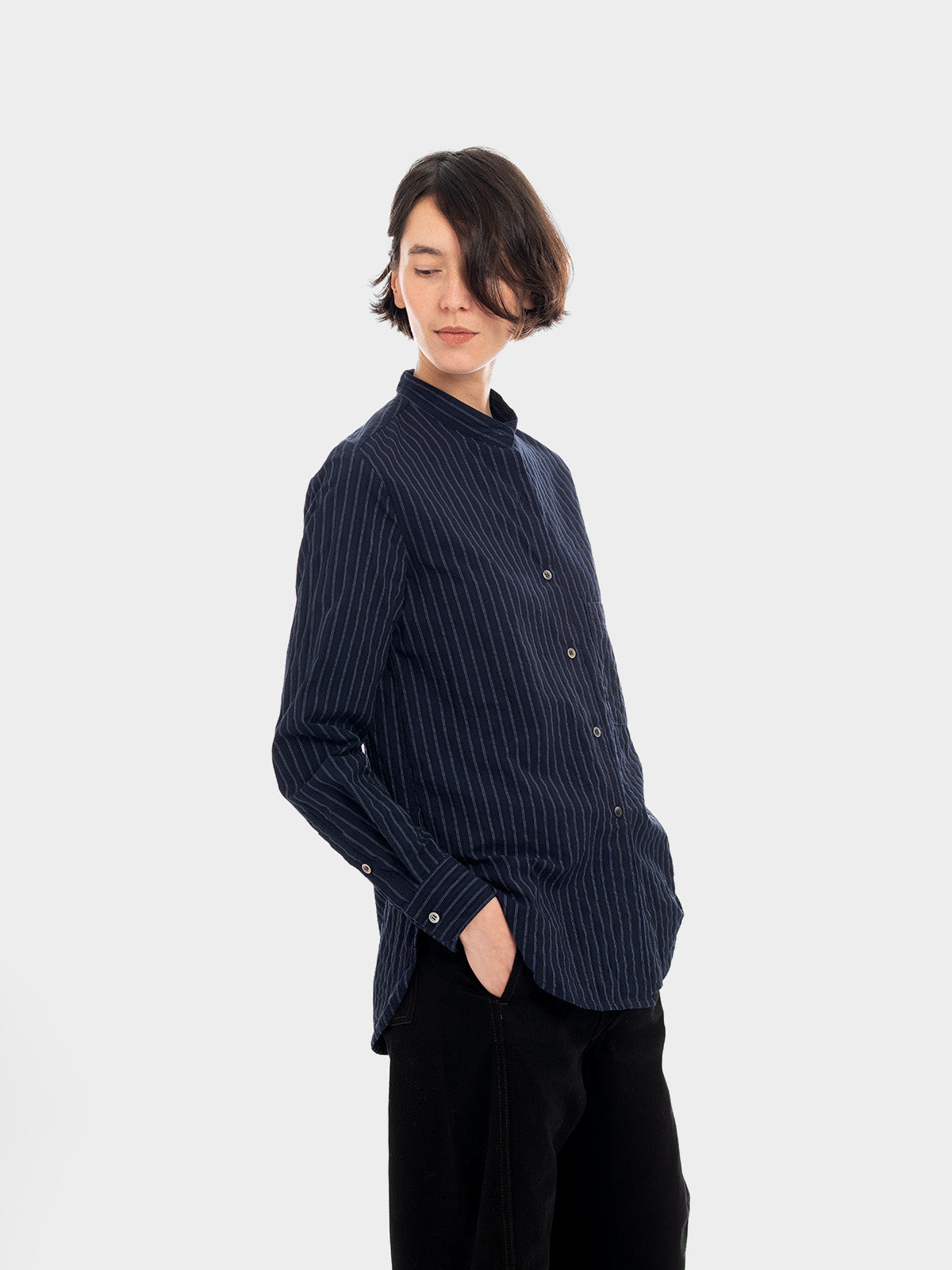 
            FERNANDA / INDIGOBLAU GESTREIFT