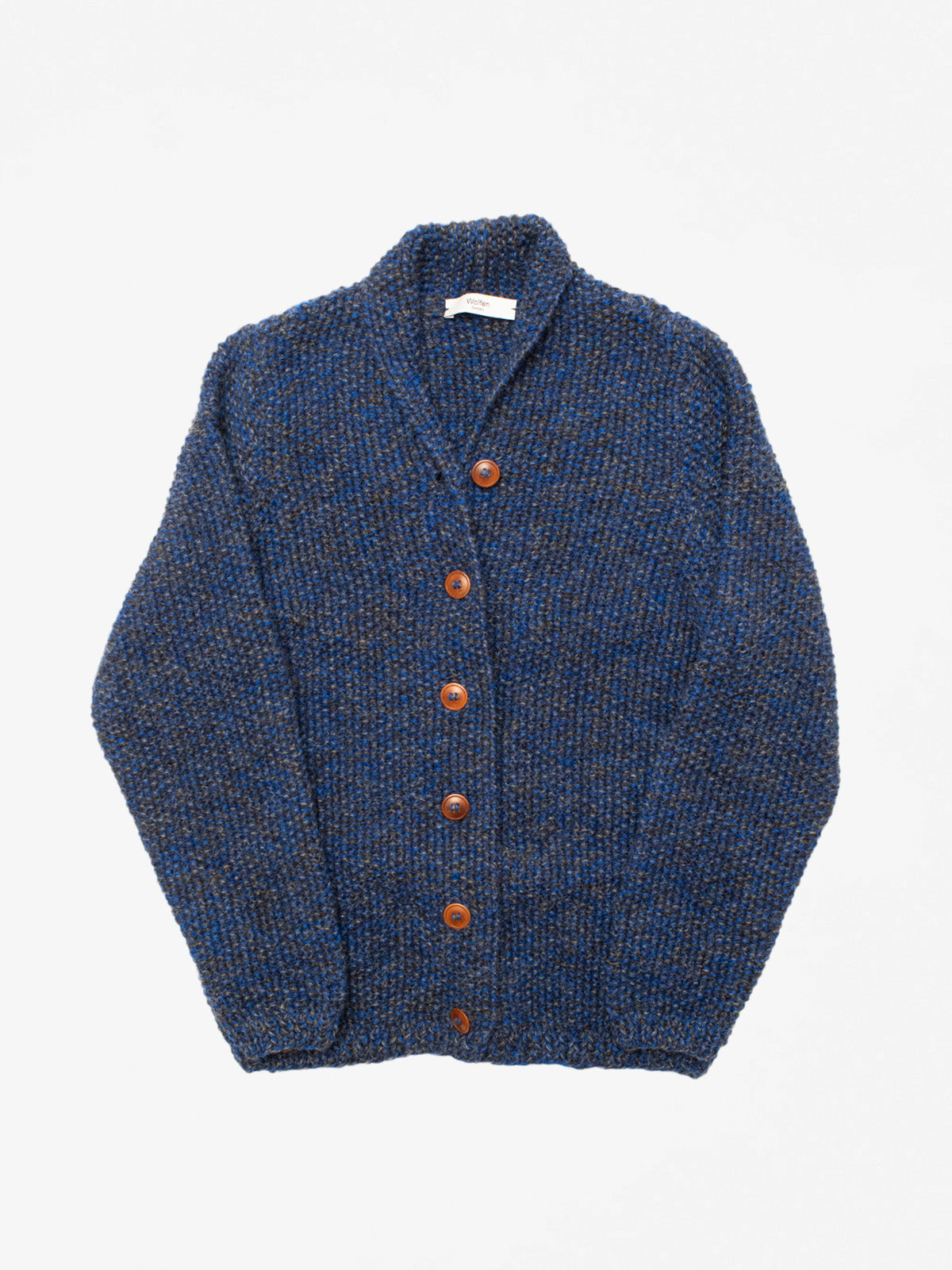 
            ERIN / HANDSTRICK / BLAU MELANGE