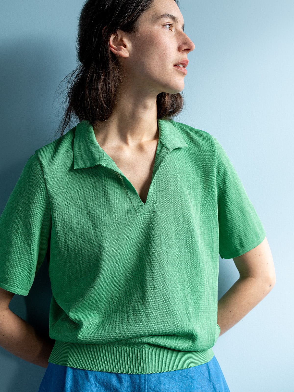 
            ELSA / POLOSHIRT / MINT